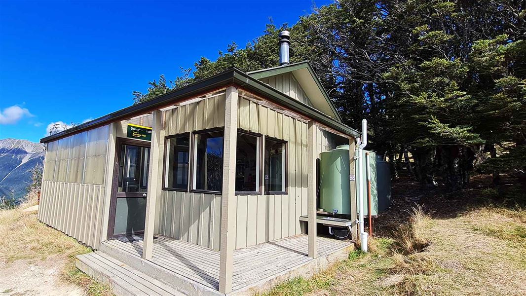 Bushline Hut. 