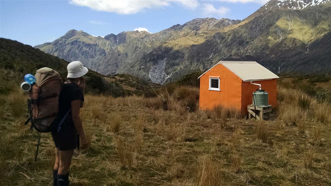 Yeats Ridge Hut. 