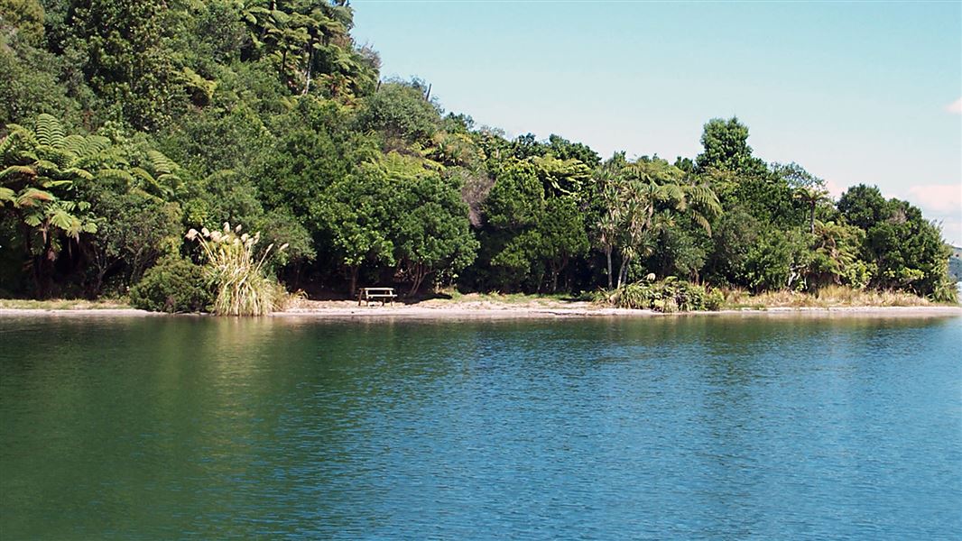 Picnic spot, Paehinahina Point. 