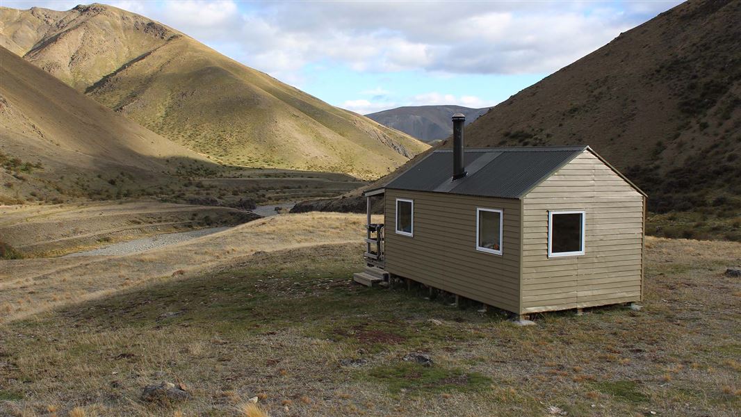 Saxton hut, Molesworth Station.