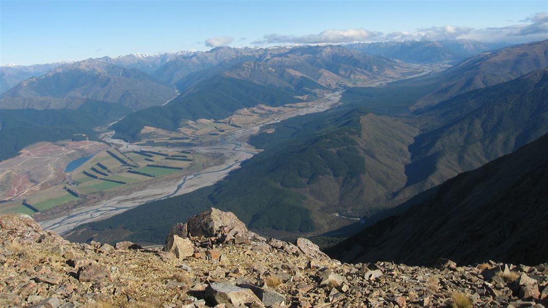 View from Mt Patriach. 