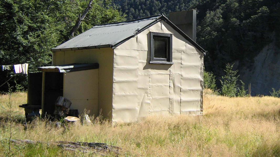 Bush Hut.