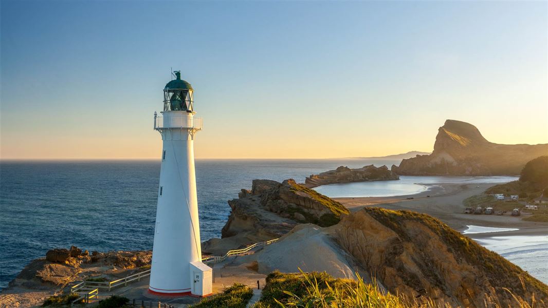 Castlepoint lighthouse.