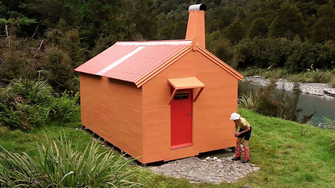 Tunnel Creek Hut Haast Paringa And Moeraki Rivers Area West Coast Region