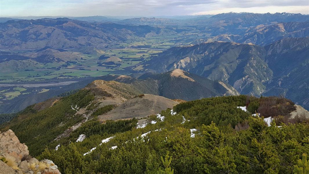 View from Mt Fyffe. 