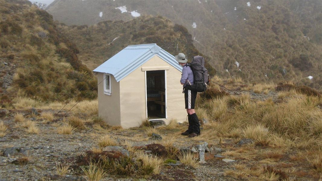 Toaroha Saddle Bivvy. 