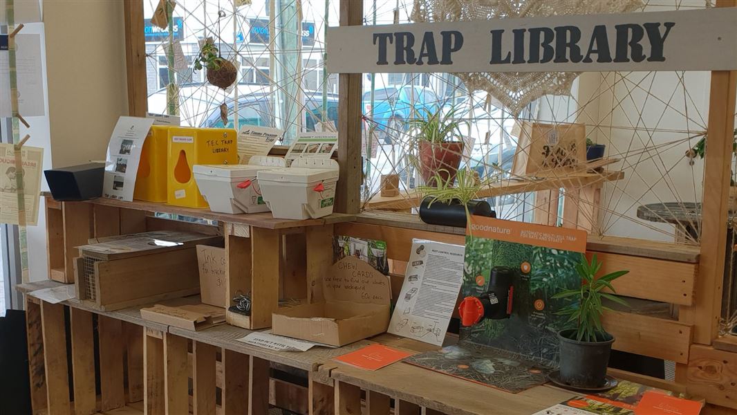 The trap library at Tairawhiti Environment Centre