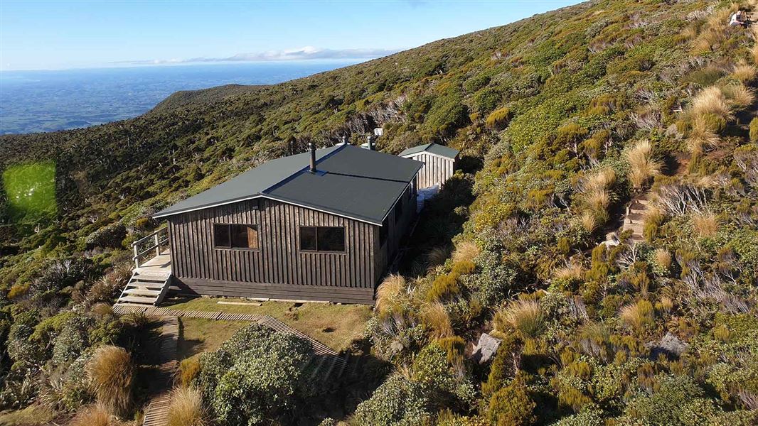 Pouakai Hut Egmont National Park Taranaki Region